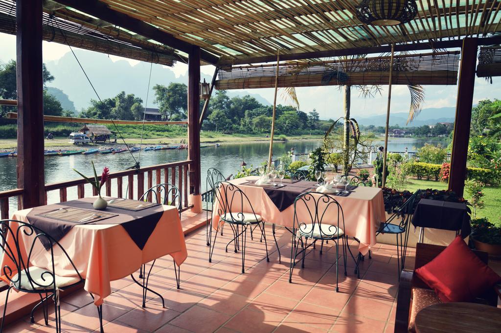 Villa Nam Song Vang Vieng Luaran gambar